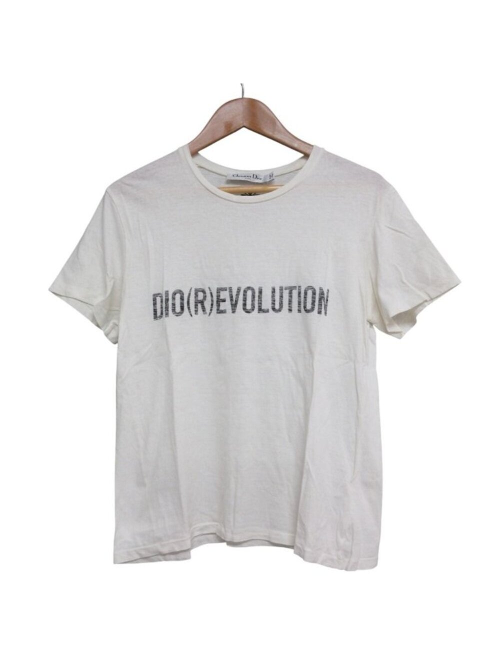 Dior Evolution Front Print T-Shirt White S